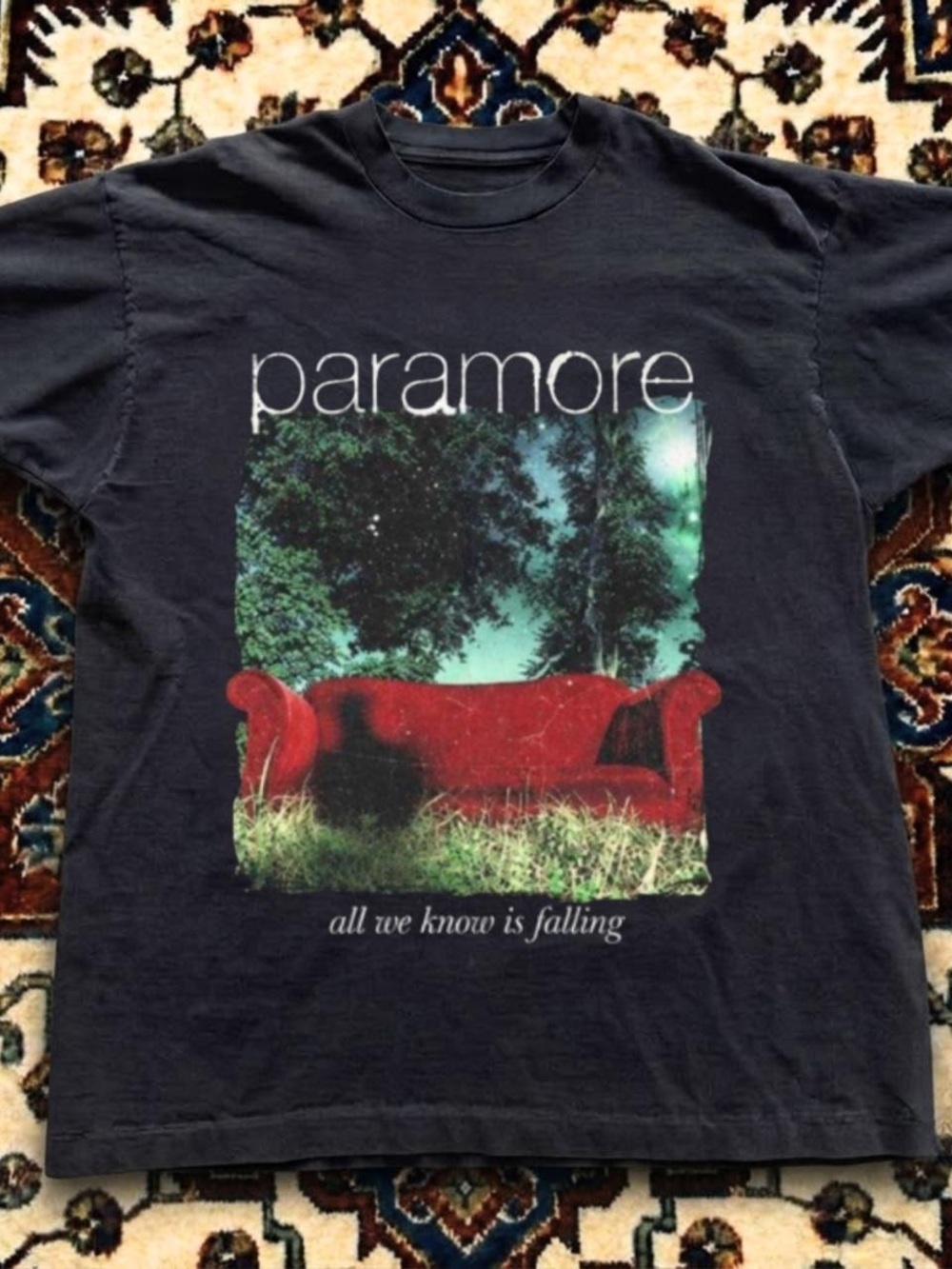 Black Paramore T shirt